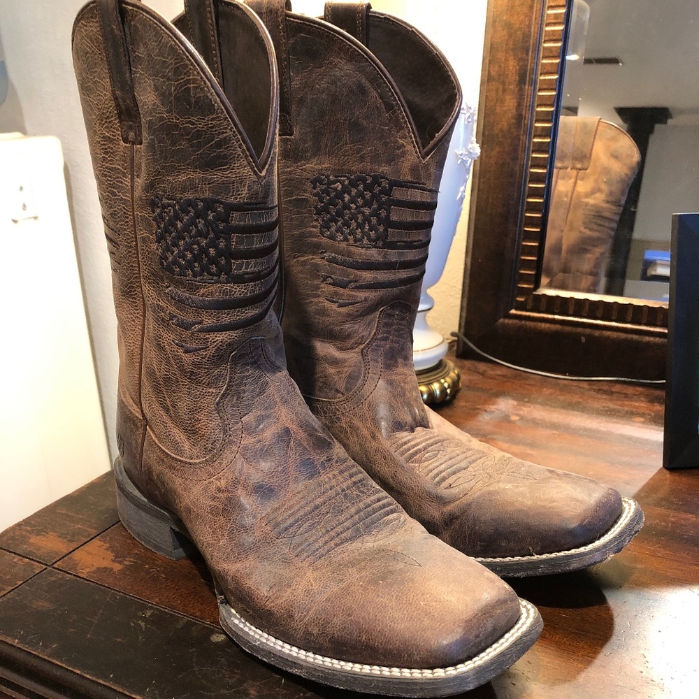 Ariat 9.5 Circuit Patriot Cowboy Boot